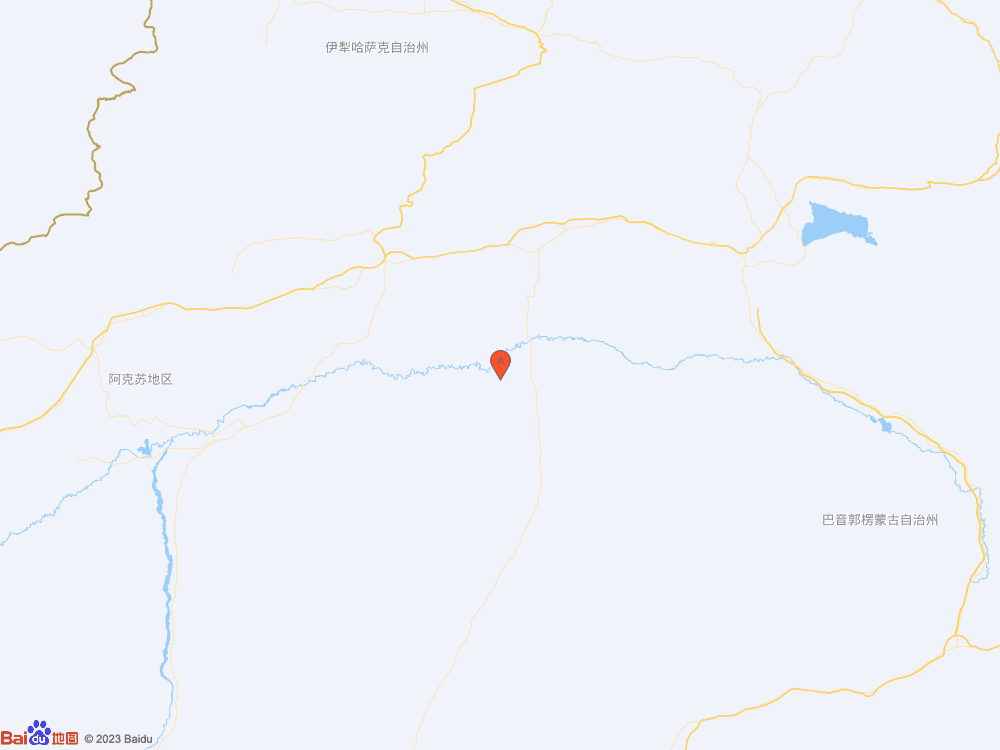 新疆阿克苏地区库车市（北纬40.94度，东经83.97度）发生3.0级地震